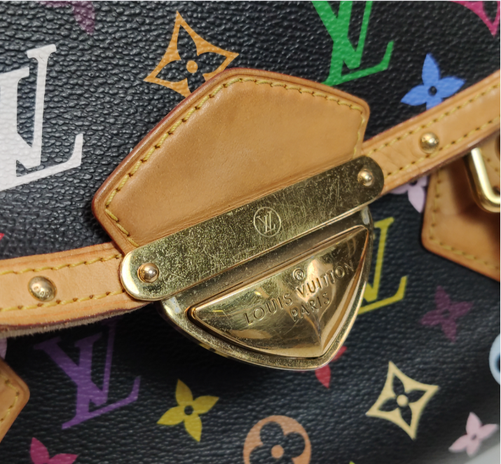 Preloved Louis Vuitton (LV) Multicolor Beverly Bag Black 24120678972574