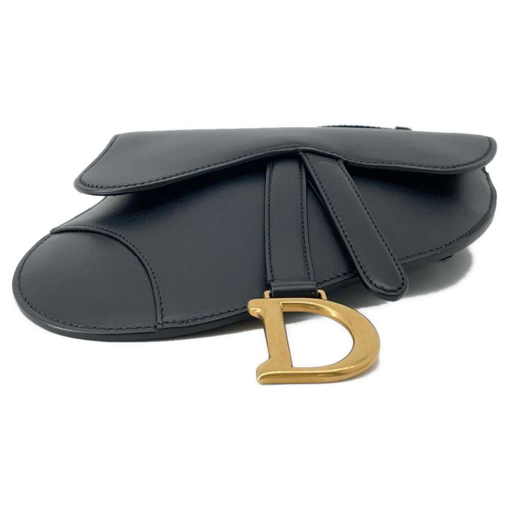 Dior Saddle bag Black Leather