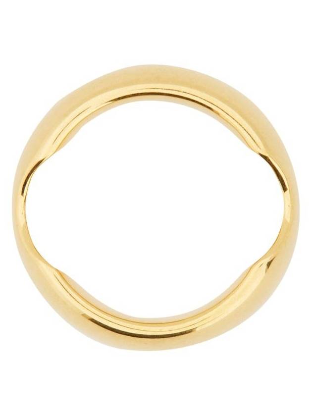 Luxury Balenciaga  engraved logo polished finish ring 765847TZ99G