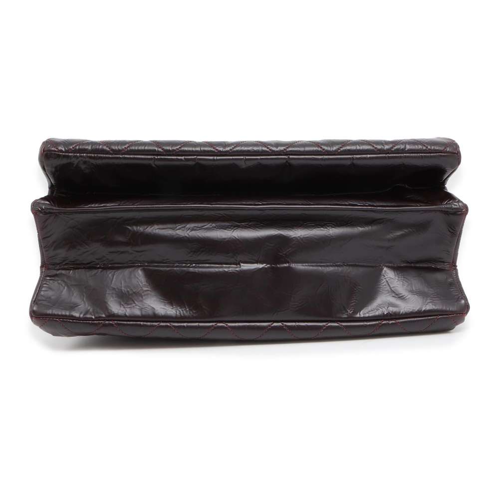 CHANEL GST tote Purple Patent Leather