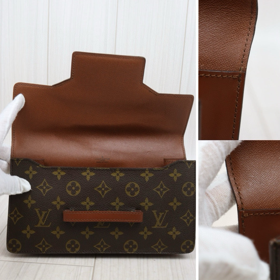 Good ( Rank AB)｜ LV Monogram Courcelles Clutch｜25032005