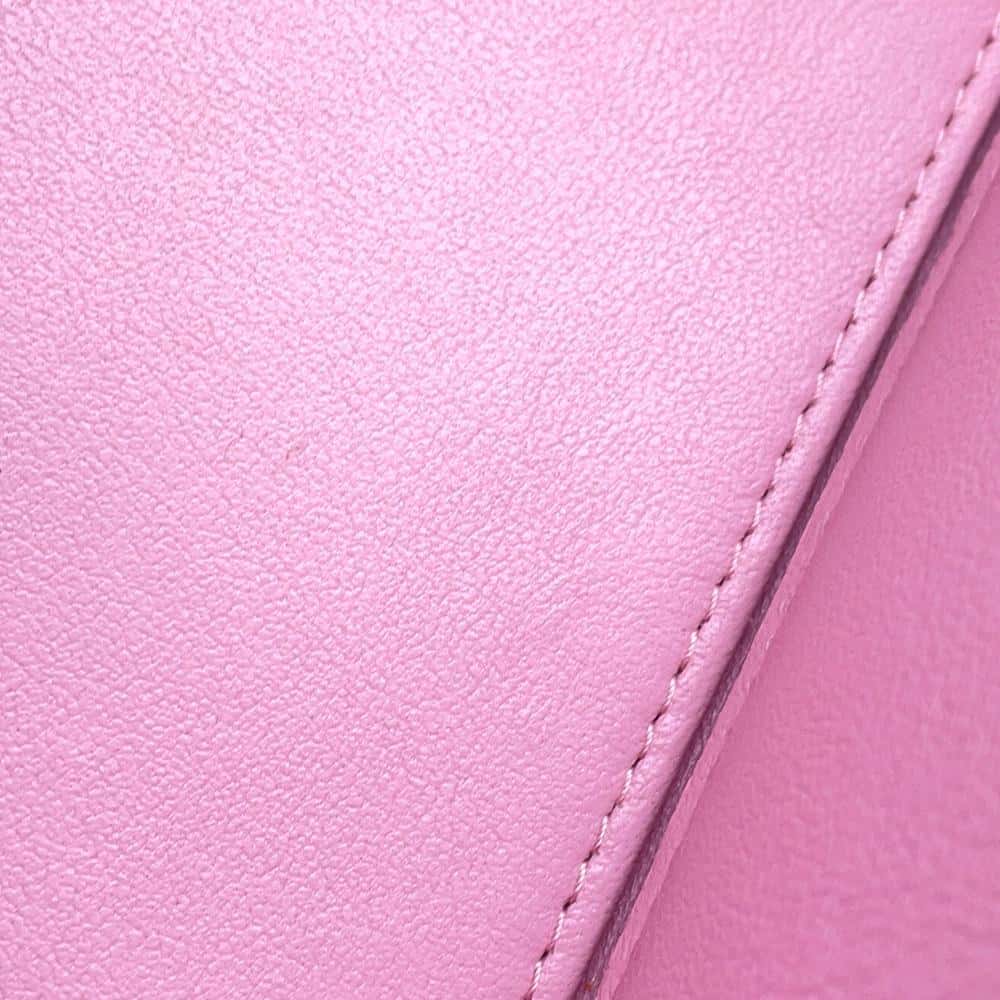 CHANEL Vanity ChainShoulder Bag Pink Caviar Leather