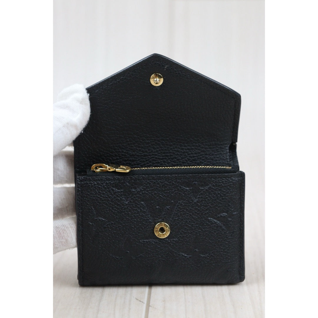 Rank AB ｜ LV Monogram Calf Skin Black Wallet  ｜24080507
