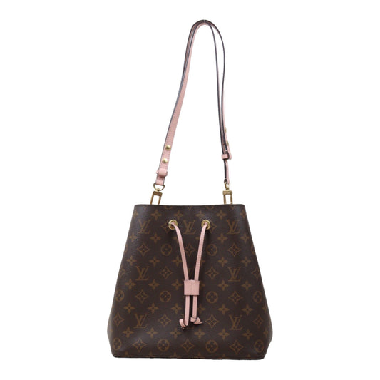 Rank A｜ LV Monogram Neonoe Canvas  Pink Shoulder Bag ｜S24061717