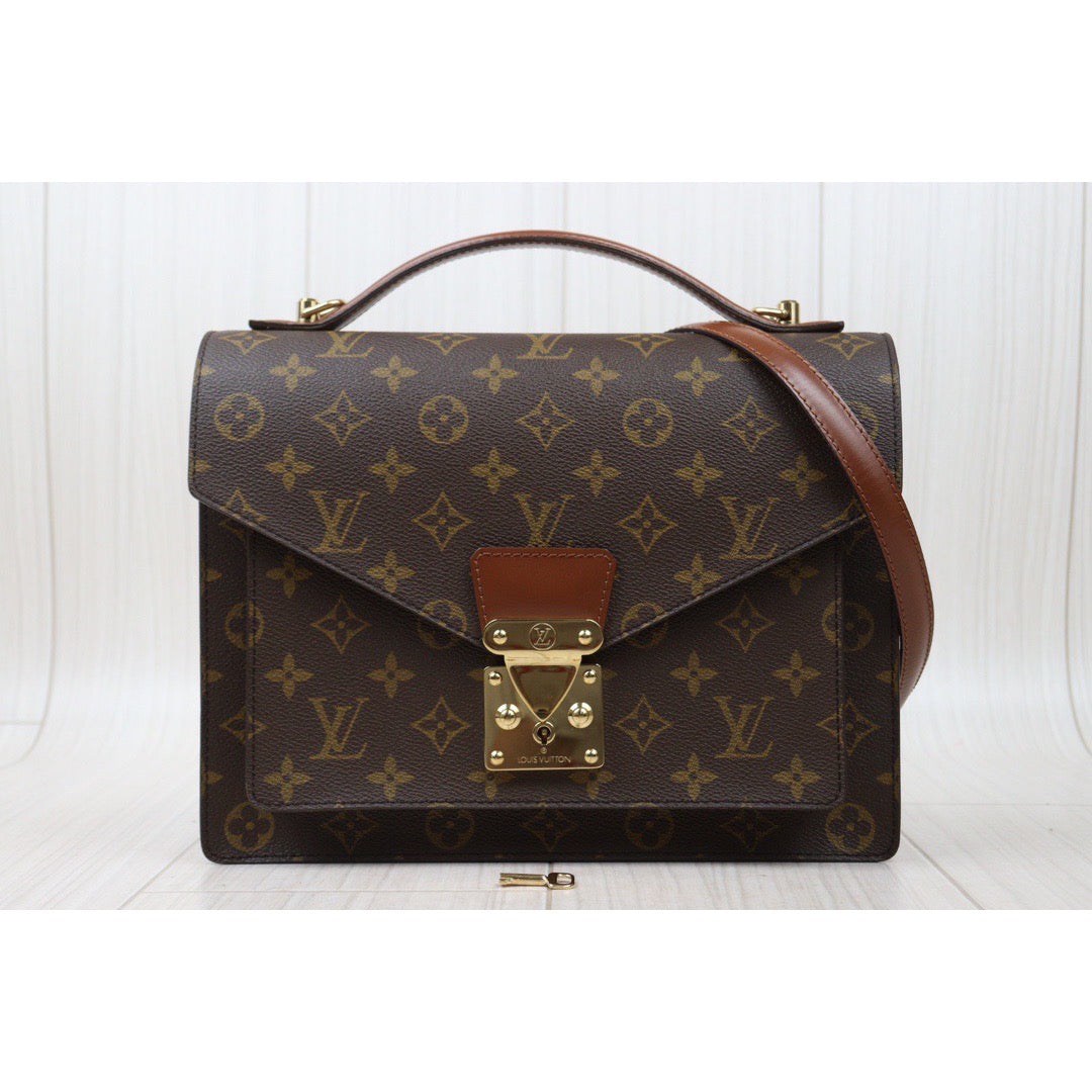 Rank A｜ LV Monogram Monceau28 Shoulder Bag ｜24061003