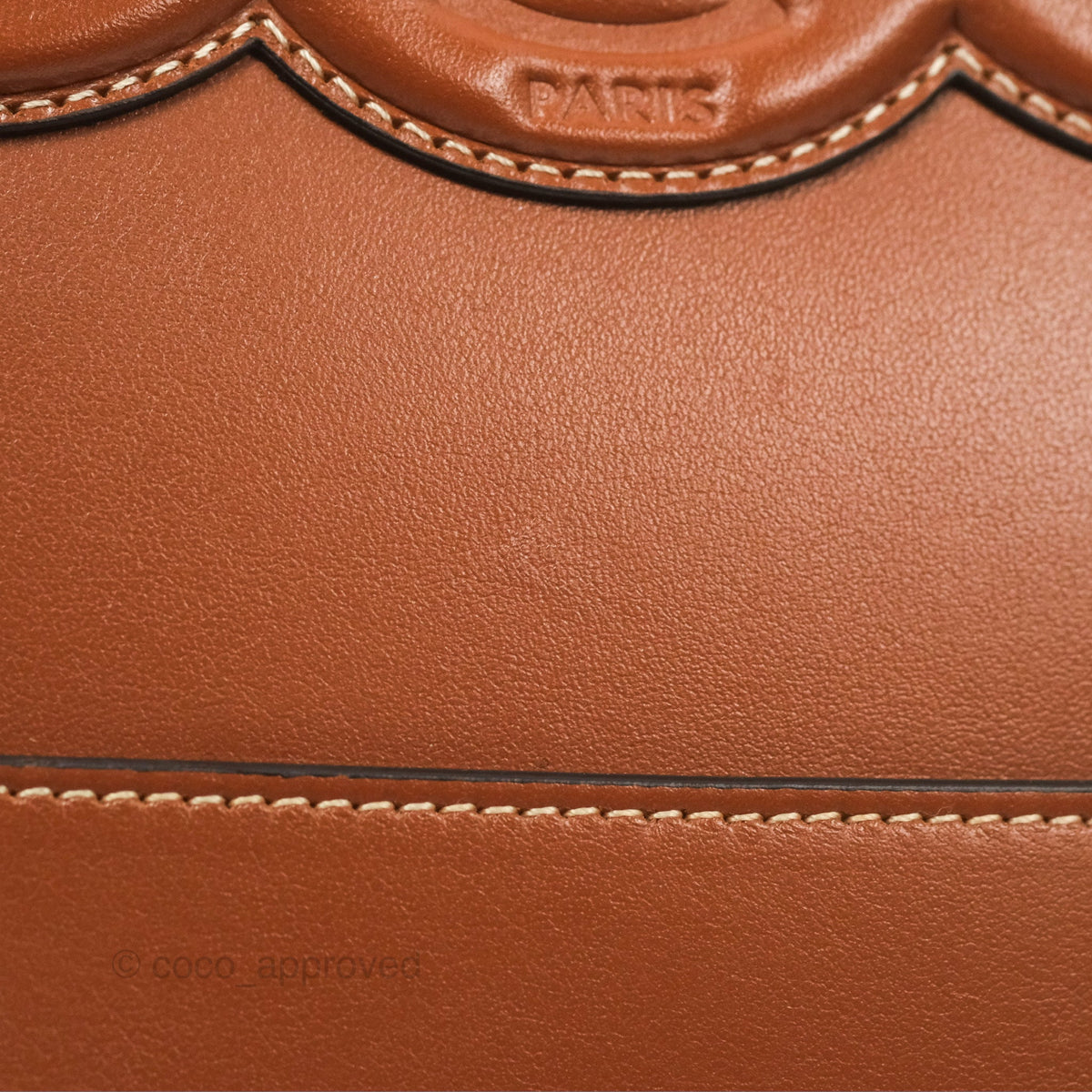 Celine Small Bucket Cuir Triomphe in Calfskin Tan