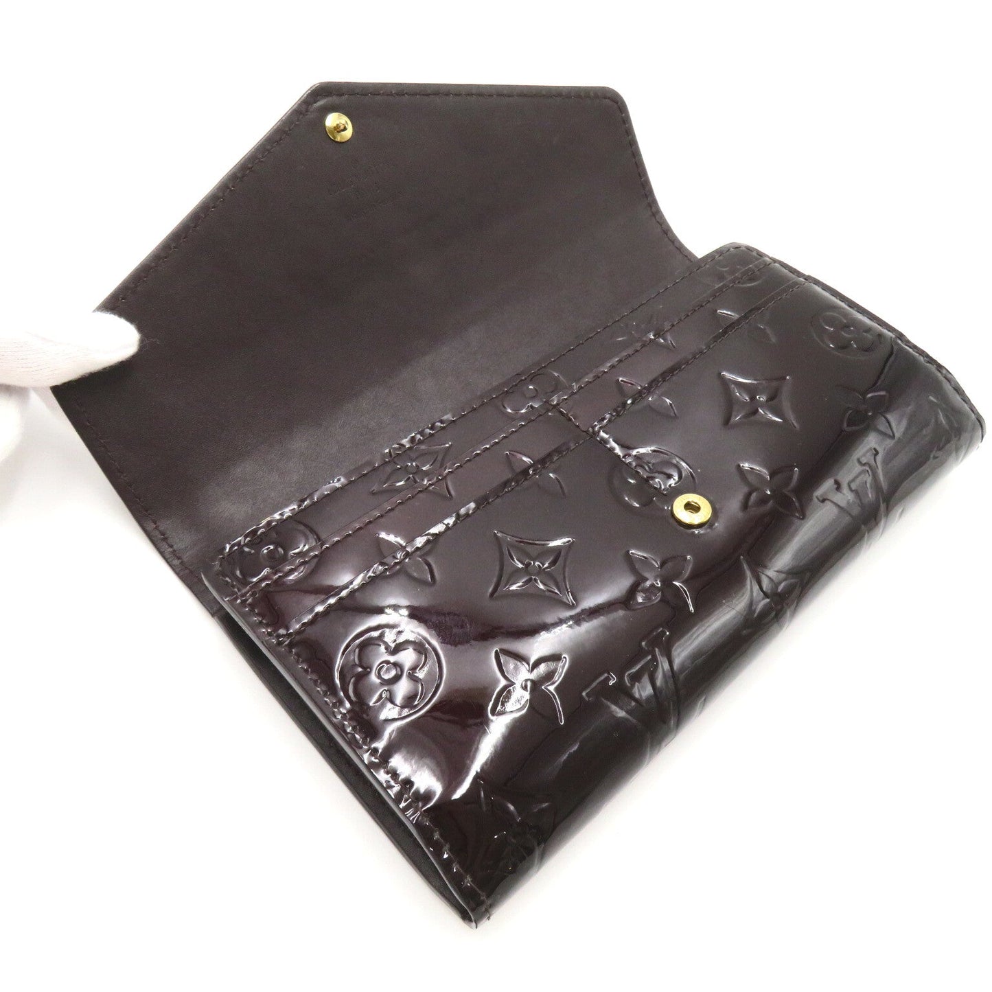 Louis Vuitton Portefolio Sarah Double Fold Wallet Portfolio M90152