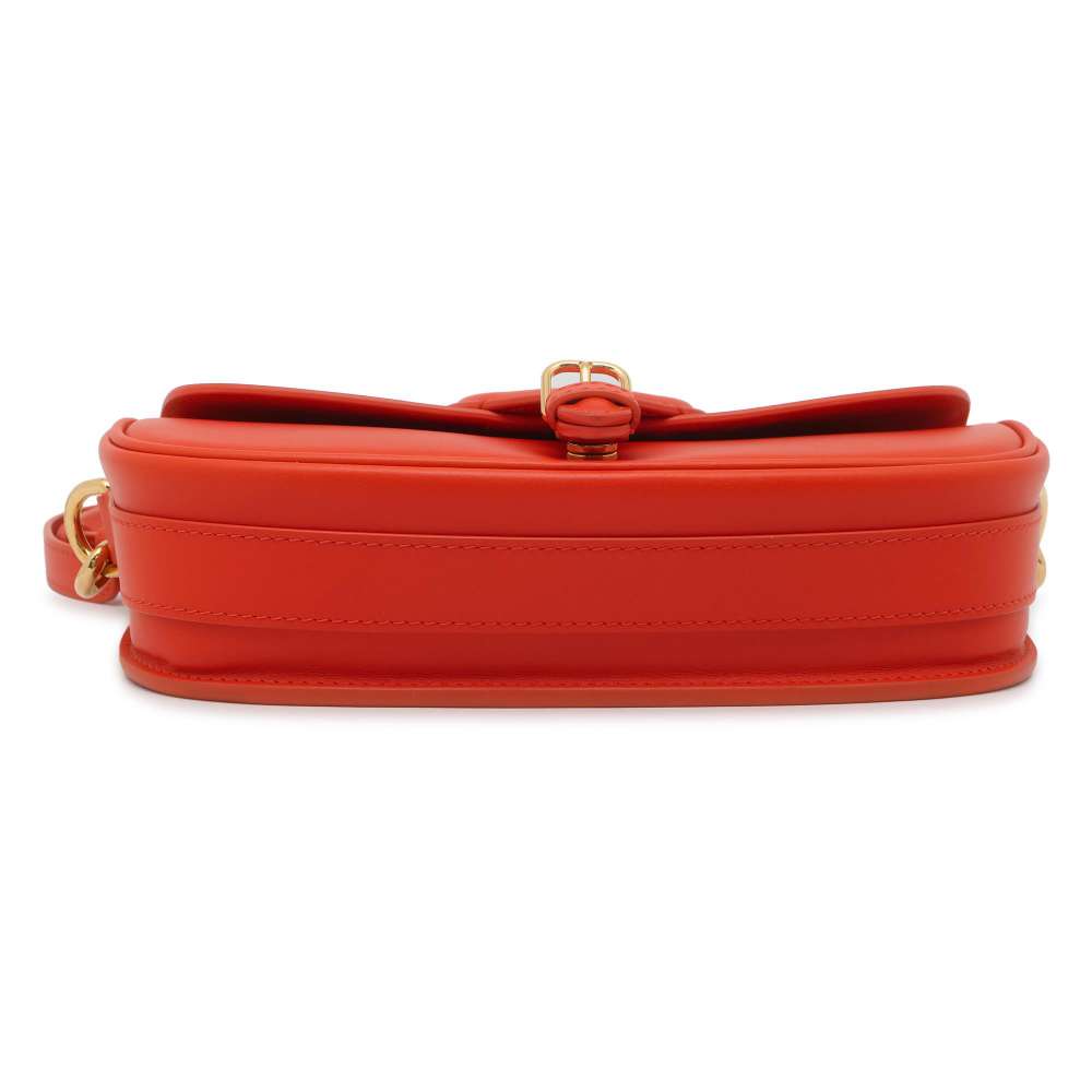Dior Bobby East West Shoulder Bag Orange M9327UMOL Leather