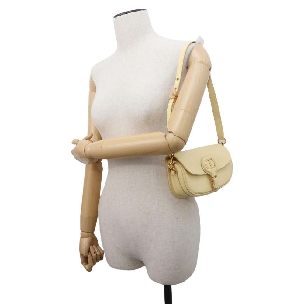 Dior Bobby East West Shoulder Bag Yellow M9327 Leather