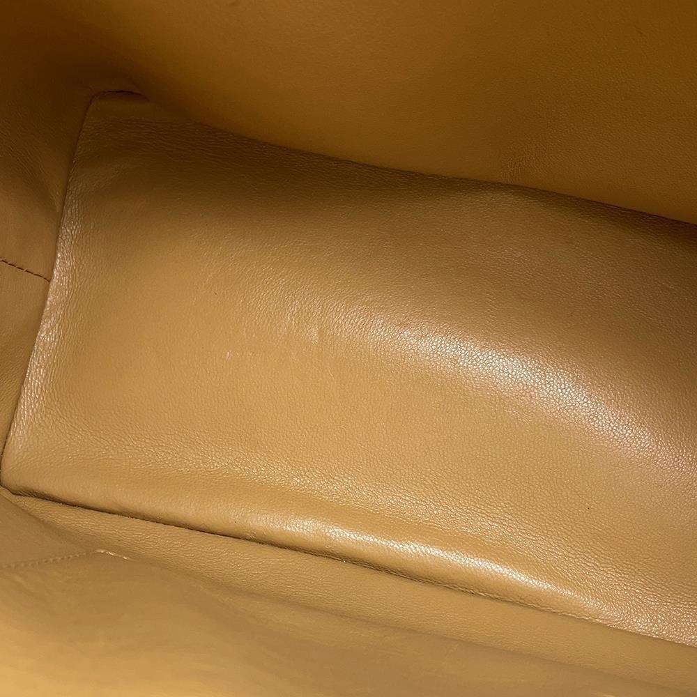 CHANEL Medallion Tote Beige A01804 Caviar Leather