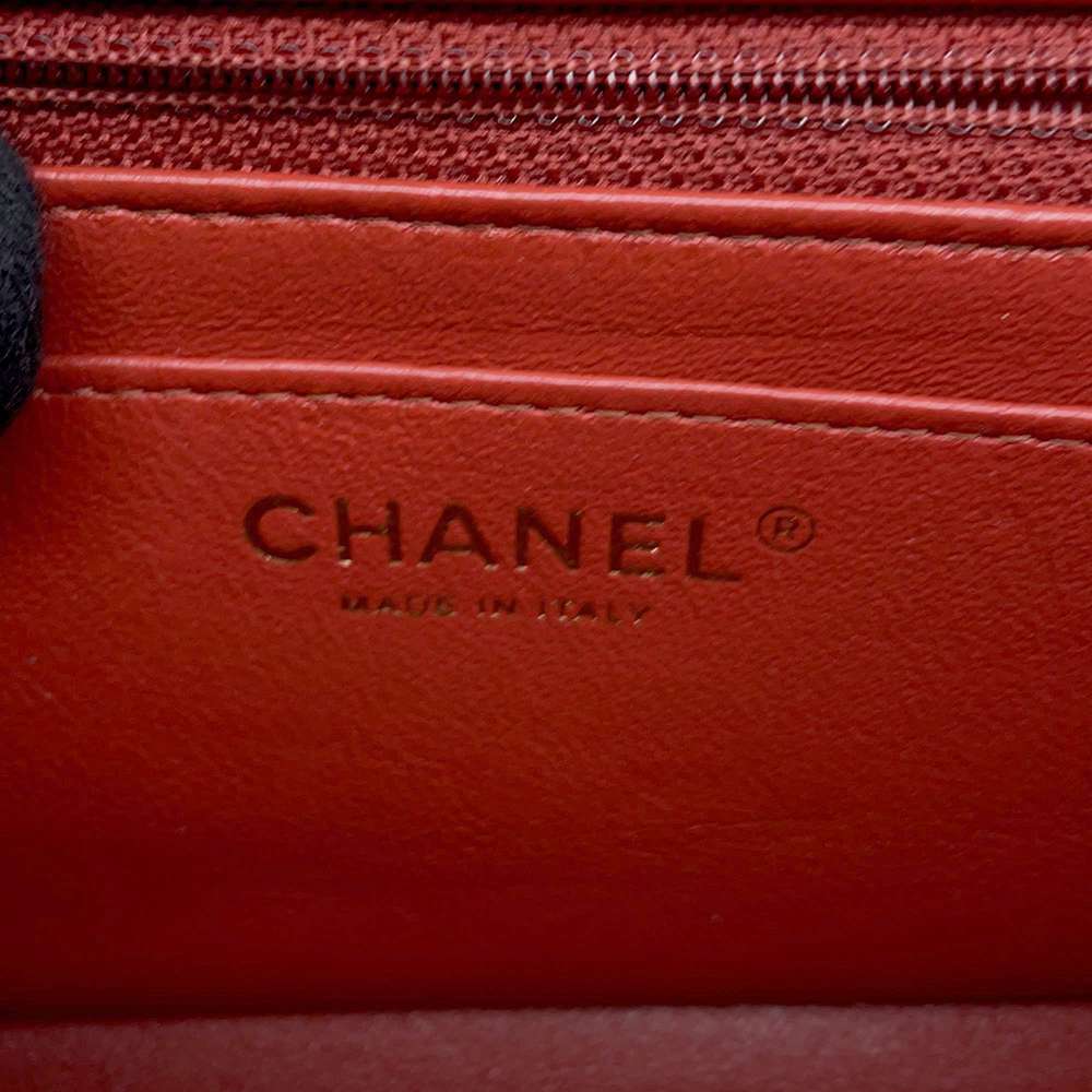 CHANEL Mini Materasse Chain Shoulder Red A69900 Lambskin