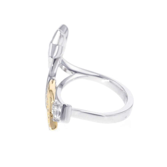 CHANEL Comet Ring Size 52/#12 J10866 K18YG K18WG