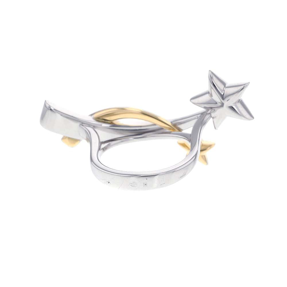 CHANEL Comet Ring Size 52/#12 J10866 K18YG K18WG