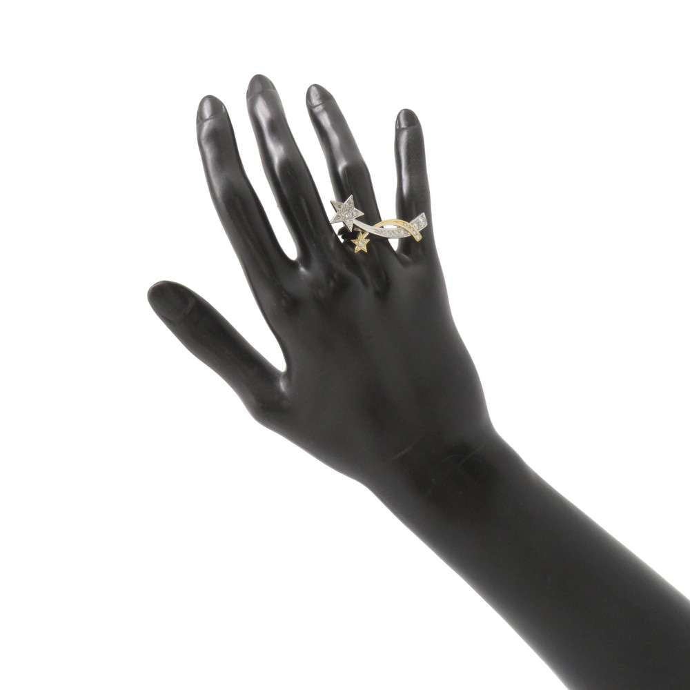 CHANEL Comet Ring Size 52/#12 J10866 K18YG K18WG