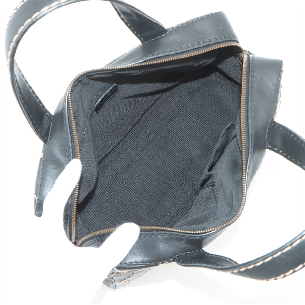 Chanel Wild Stitch  Handbag Black Gummetal G  6th