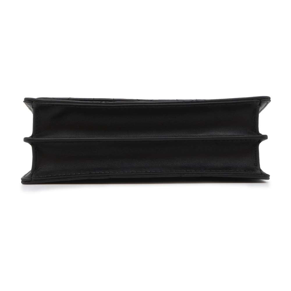 Dior Miss Caro Macrocannage Mini Bag Black S5169UDAX_M900 Lambskin Size Mini