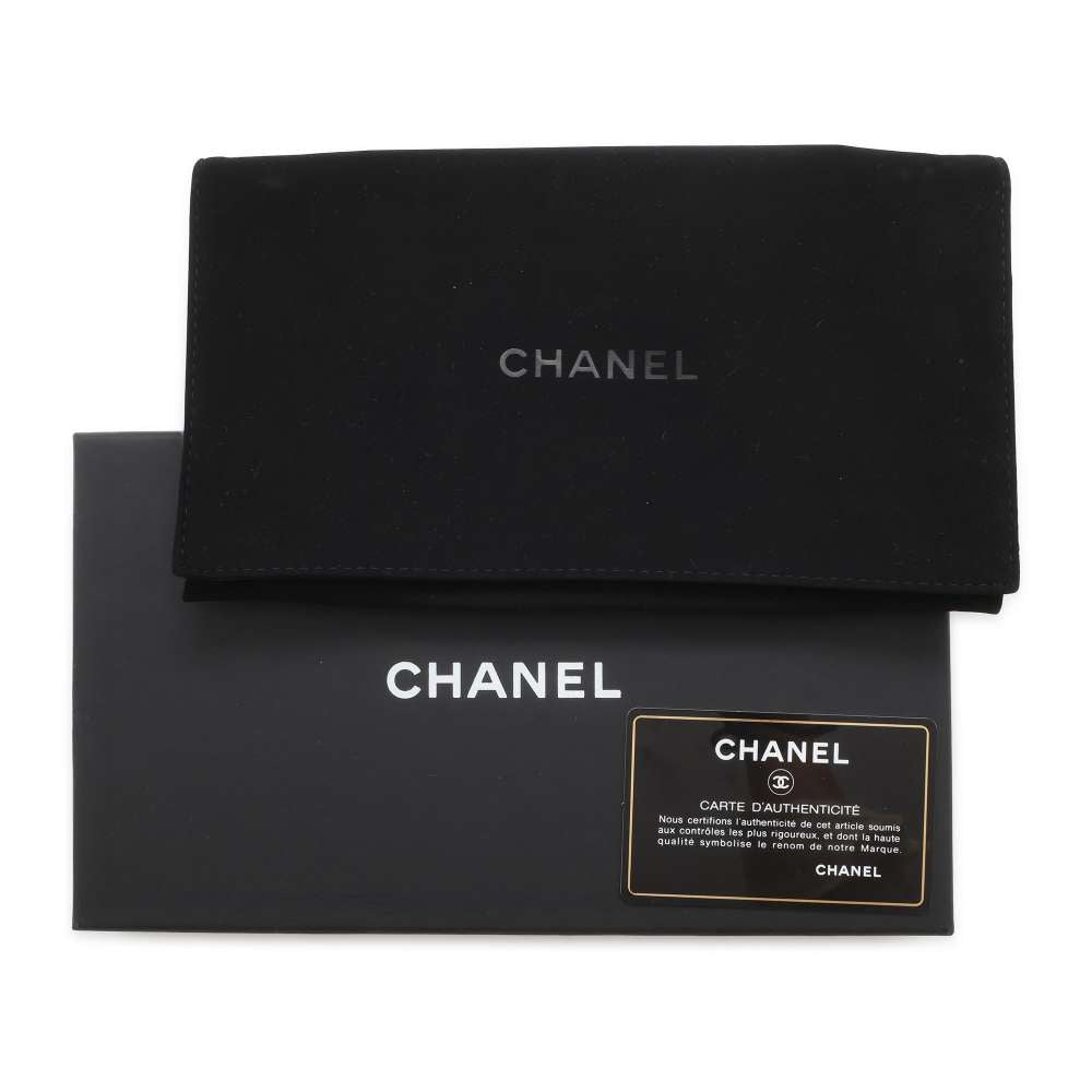 CHANEL Matelasse Chain wallet MetalicPink A33814 Caviar Leather