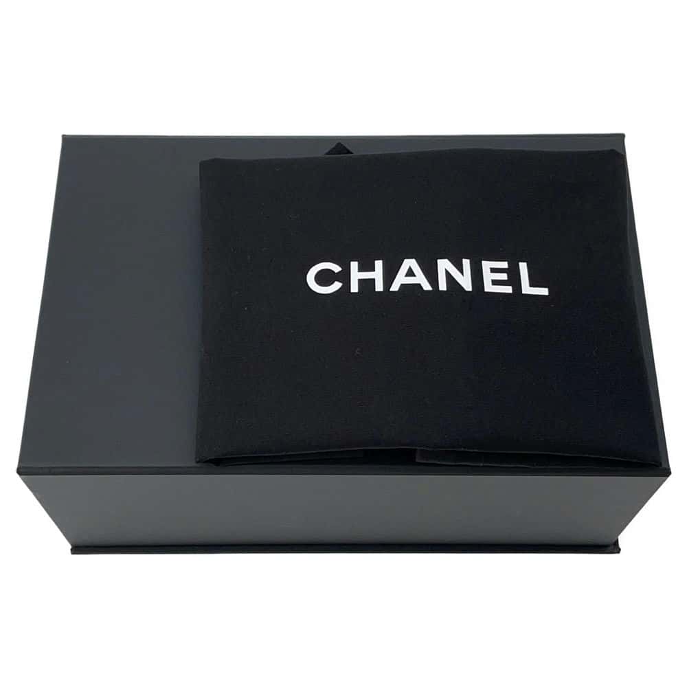 CHANEL Mini Matelasse Chain Shoulder Bag Black A69900 Lambskin Size Mini