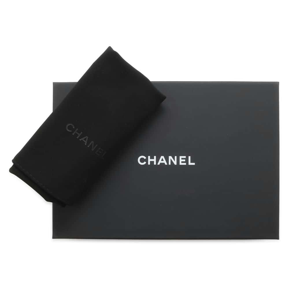 CHANEL Matelasse Classic Chain Wallet Black AP0250 Caviar Leather