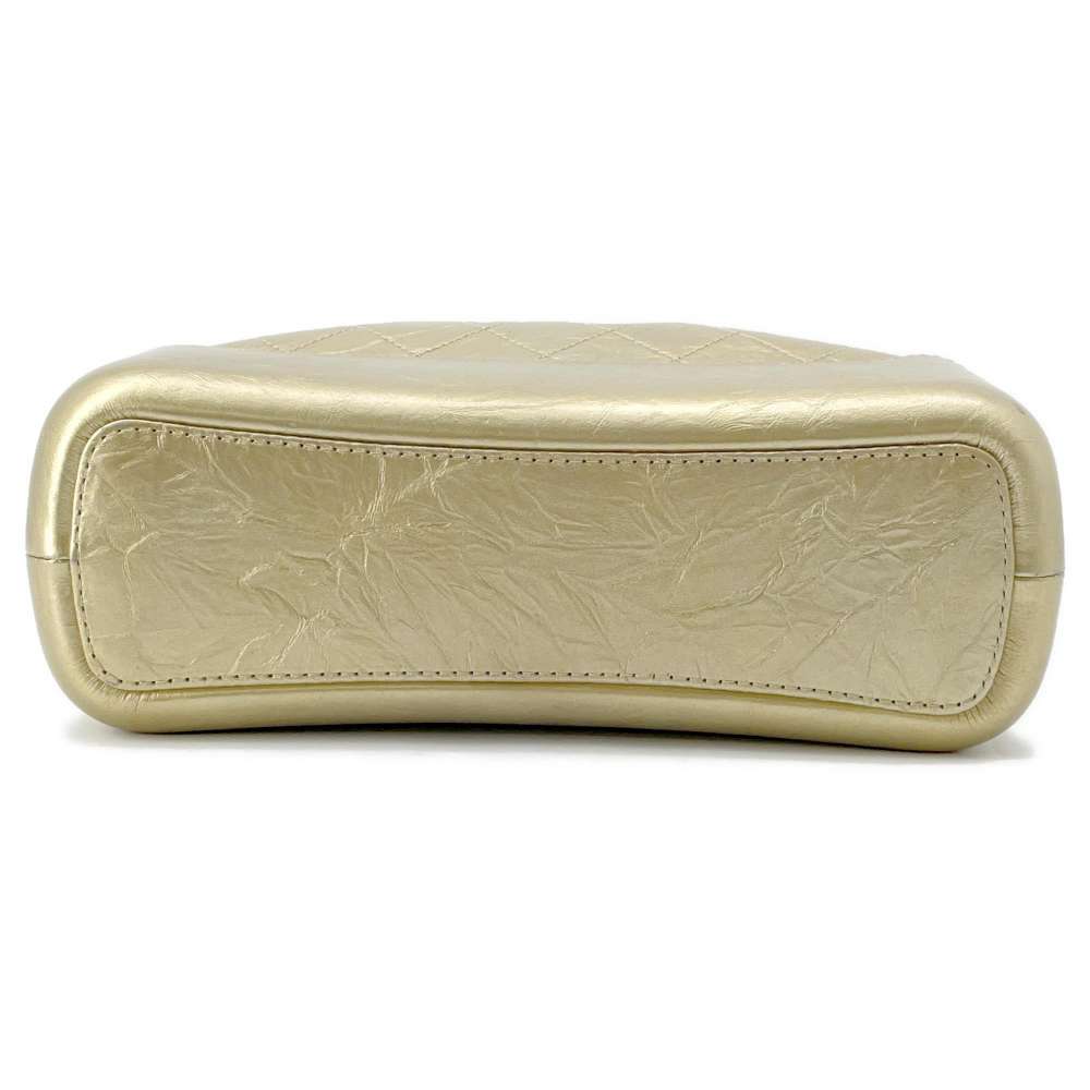 CHANEL Gabriel Hobo Bag Gold A93824 Lambskin