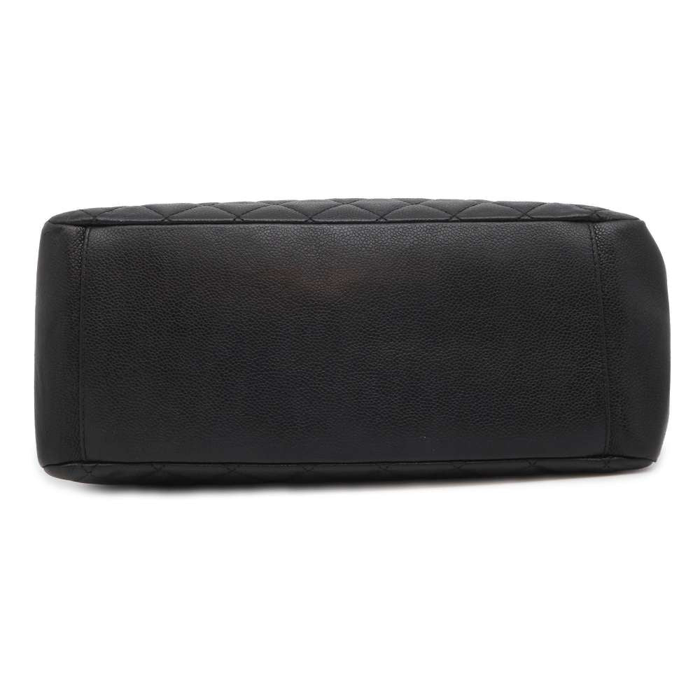 CHANEL Matelasse GSTTote Bag Black A50995 Caviar Leather