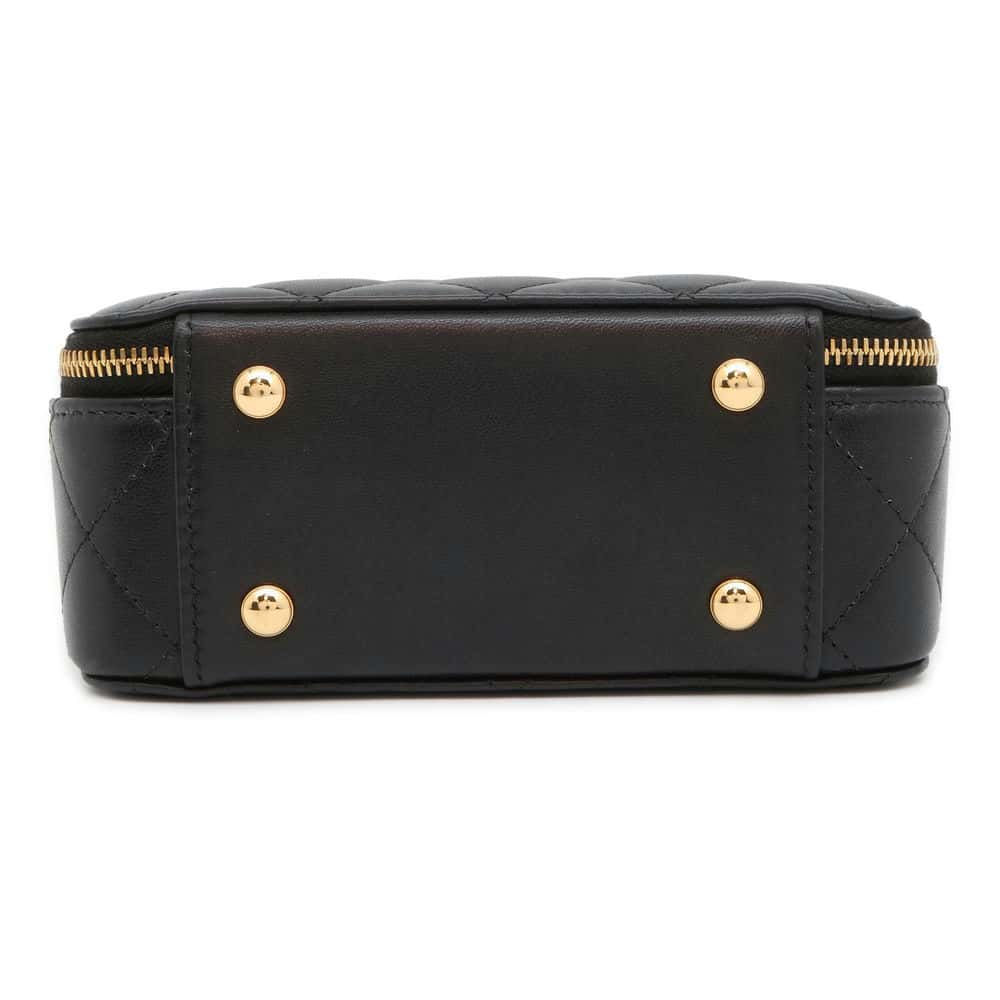 CHANEL Matelasse  ChainShoulder Bag Black AP3088 Lambskin