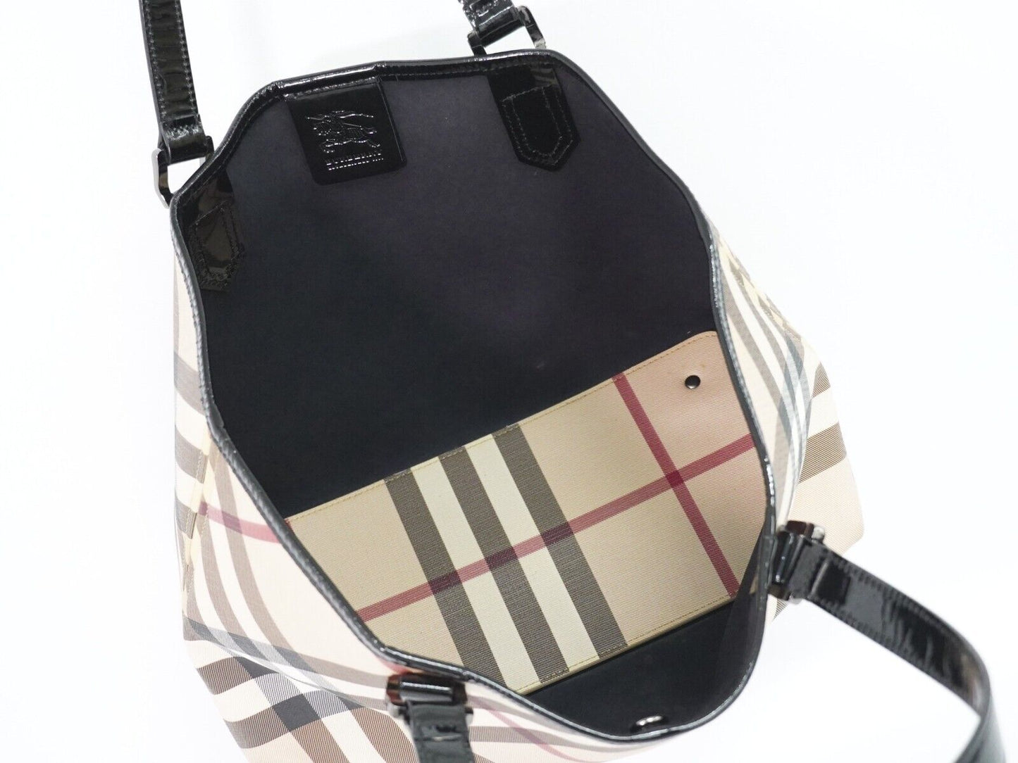 BURBERRY Nova Check Handbag