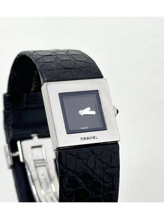 Matrace Black Quartz Watch 4VCHC33427 Chanel