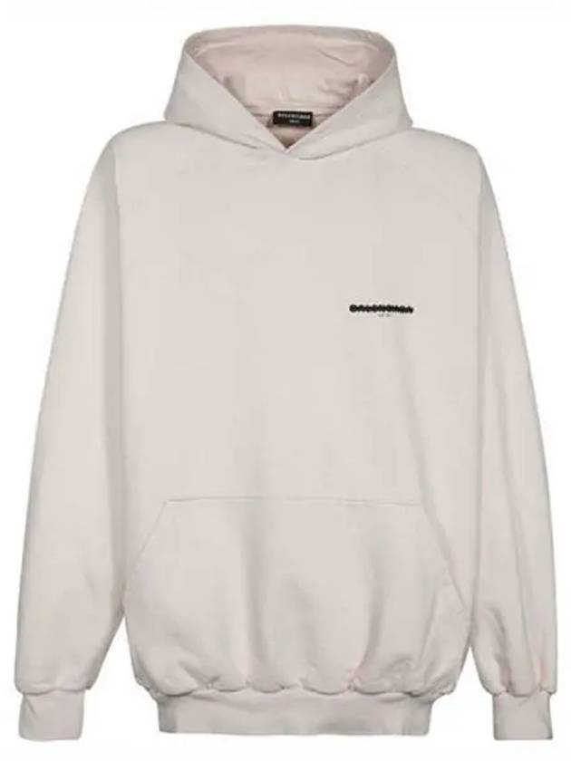 Luxury Balenciaga  Strike 1917 Overfit Hoodie White