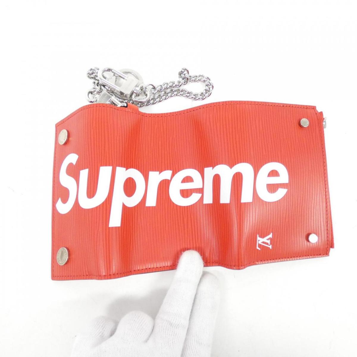 Louis Vuitton Supreme M67755 Supreme Chain Wallet