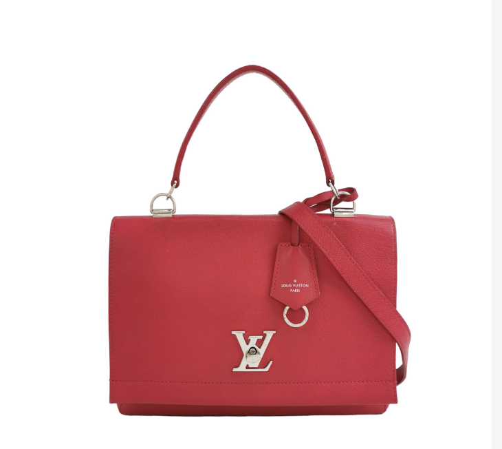 Preloved Louis Vuitton (LV) Lockme bag Red 27.5cm 24081578825946