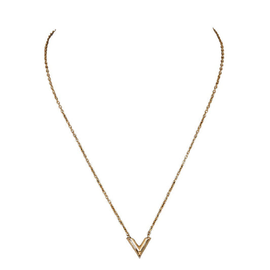 LOUIS VUITTON Essential V Necklace