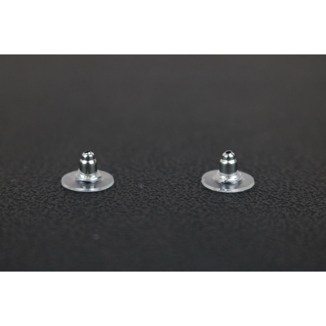 Excellent（Rank SA）｜ CHANEL Coco Mark Rhinestone Earrings Silver｜X25012303