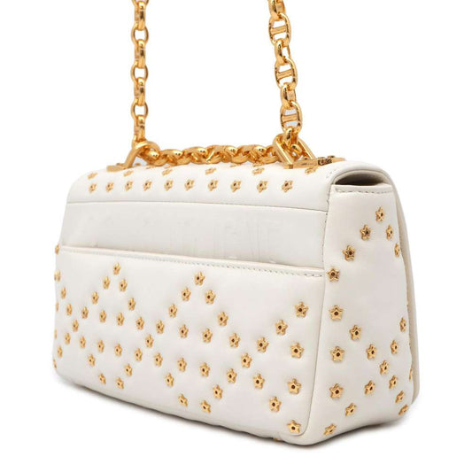 Dior Caro Lucky Star ChainShoulder Bag White M9241UNHH Lambskin Size Small