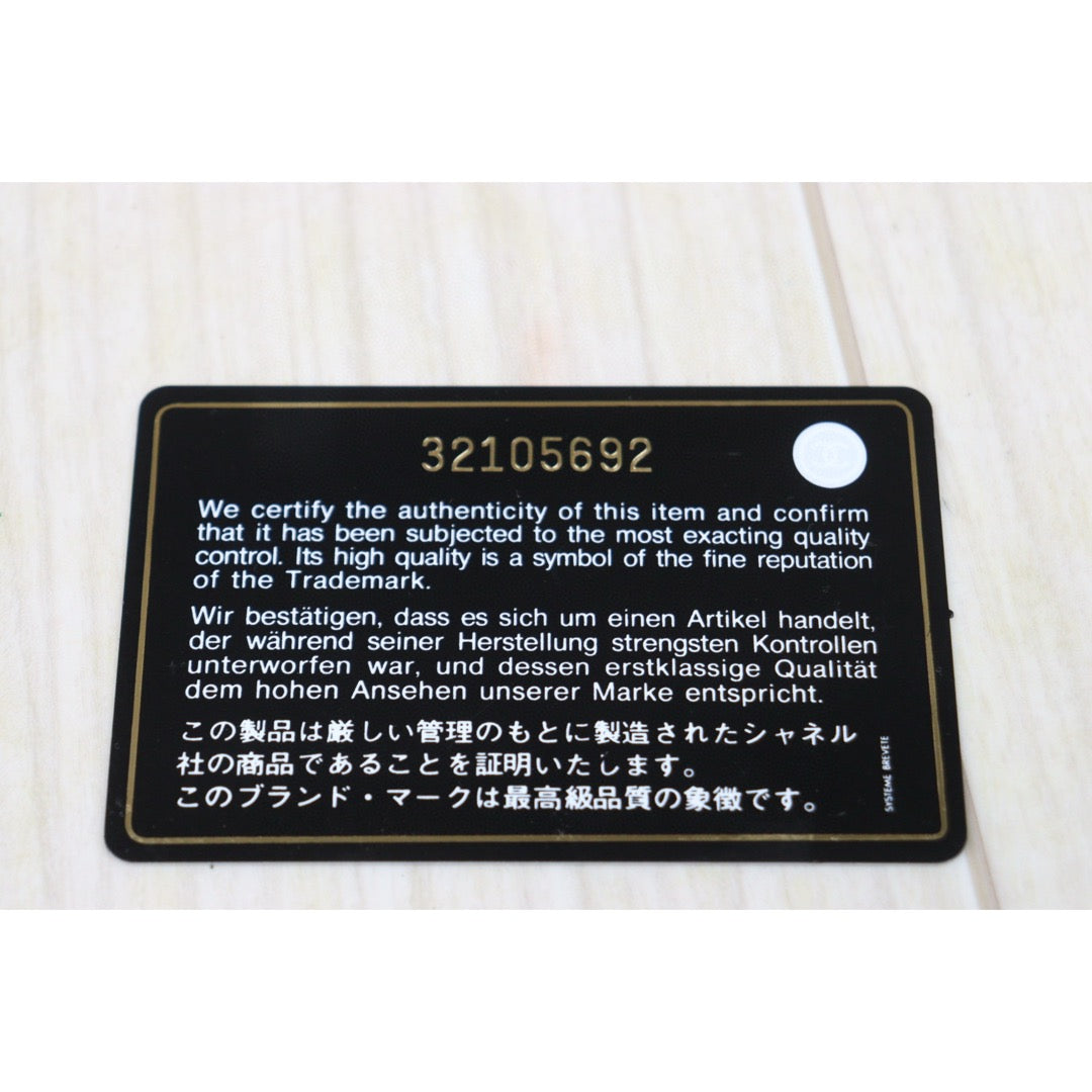 Good ( Rank AB)｜CHANEL Lambskin Card Holder Black Made In 2022 - 2023 Year｜25032705