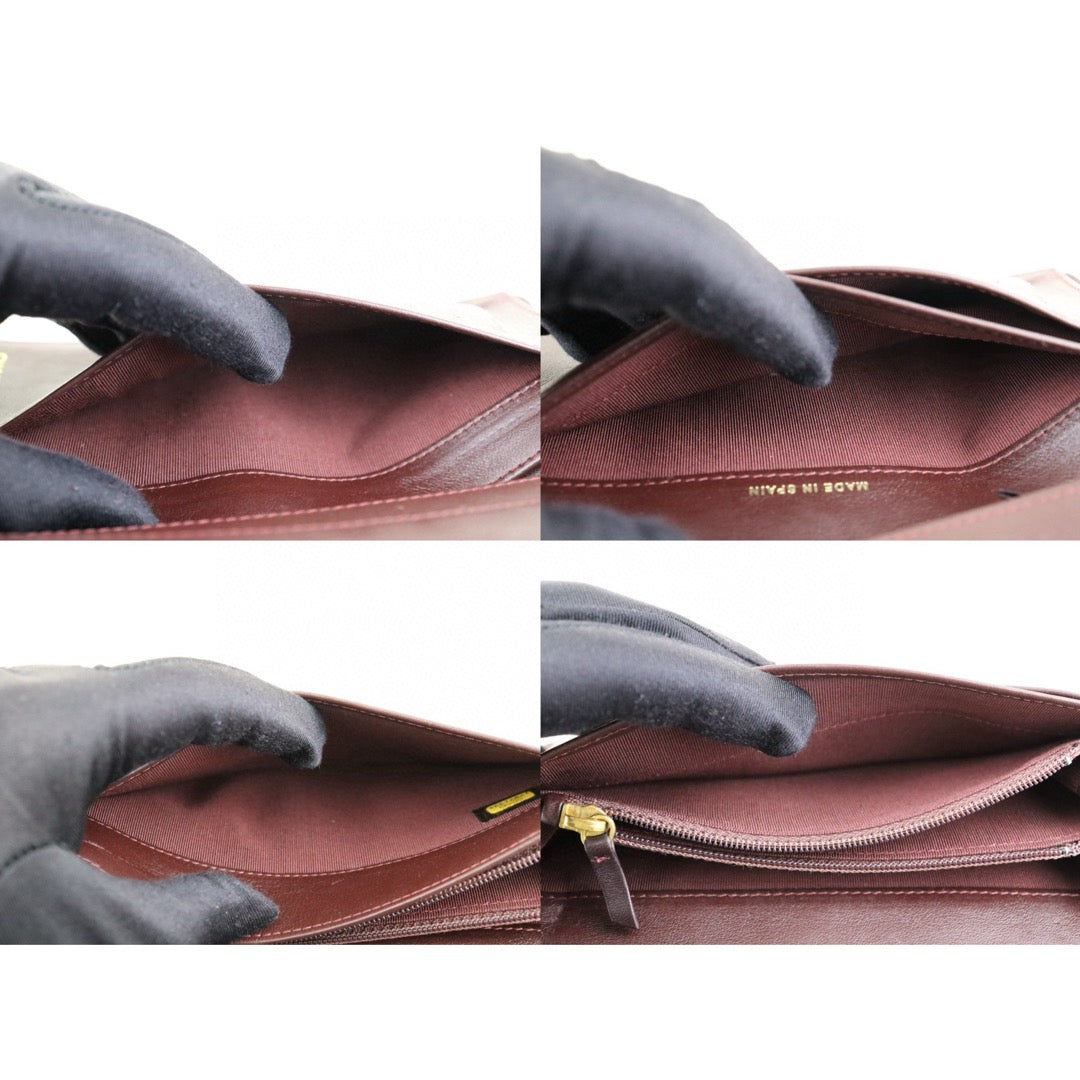 Good ( Rank AB)｜CHANEL Caviar Skin Black Long Wallet Made In 2012 - 2013Year｜H25031802