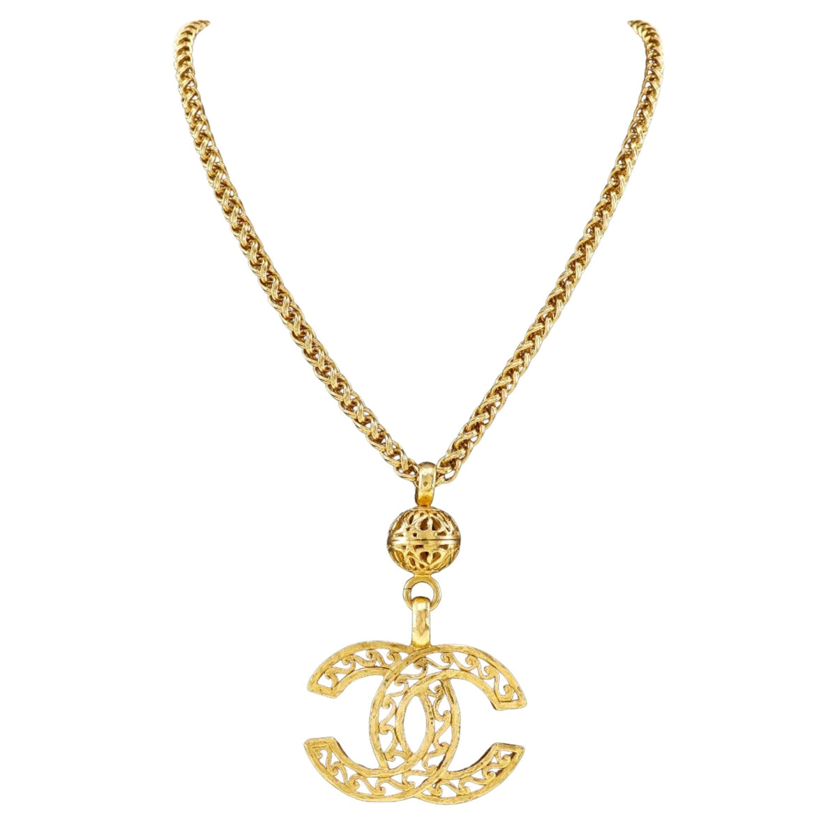 Top Quality Chanel Coco Mark Necklace