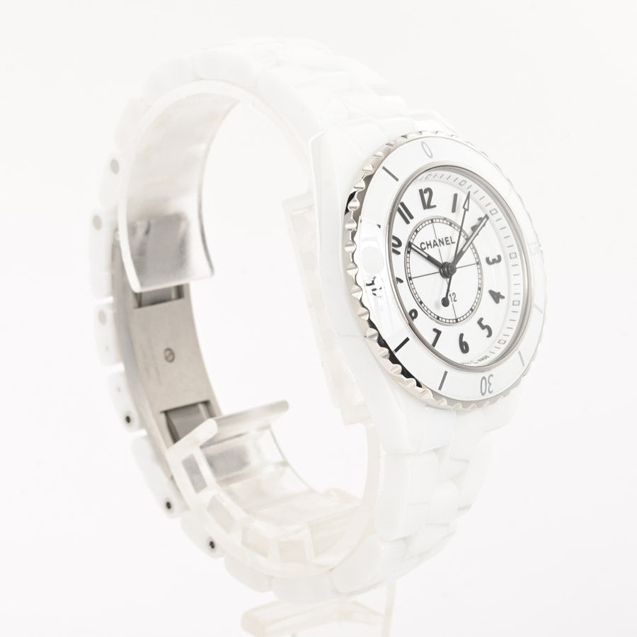 Chanel J12 33mm Watch H5698 White
