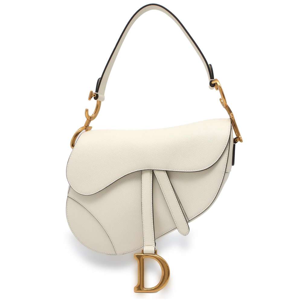 Dior Saddle bag White M0446CWVG Leather
