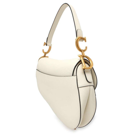 Dior Saddle bag White M0446CWVG Leather
