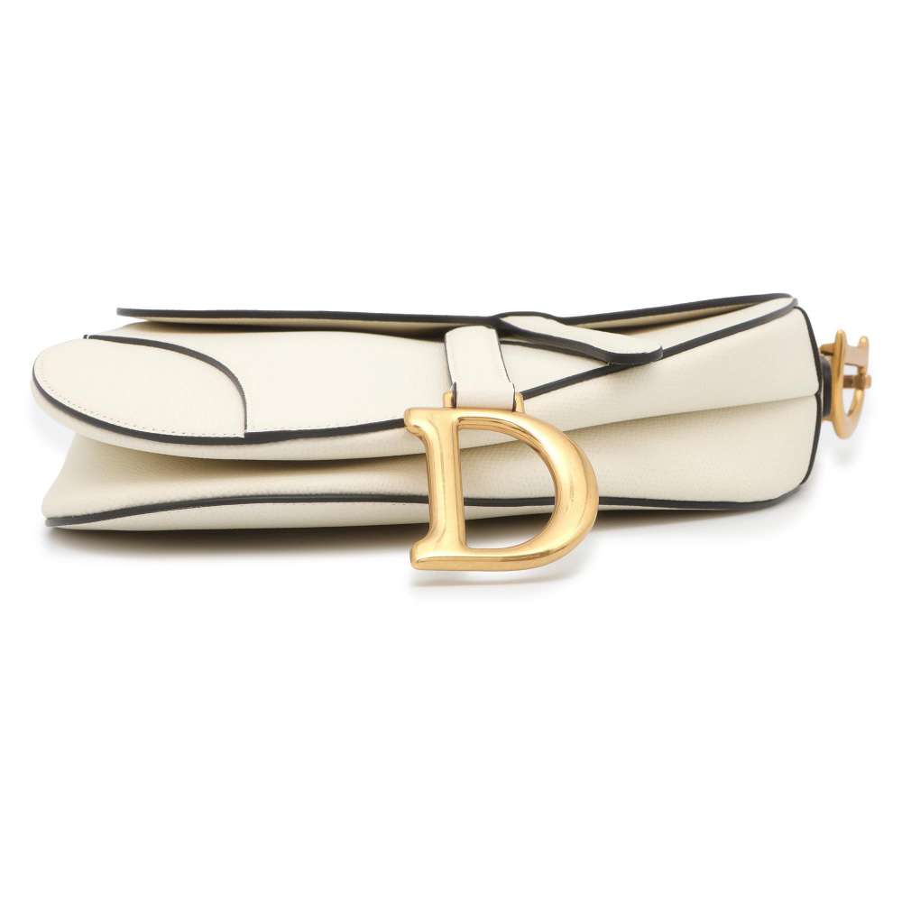 Dior Saddle bag White M0446CWVG Leather