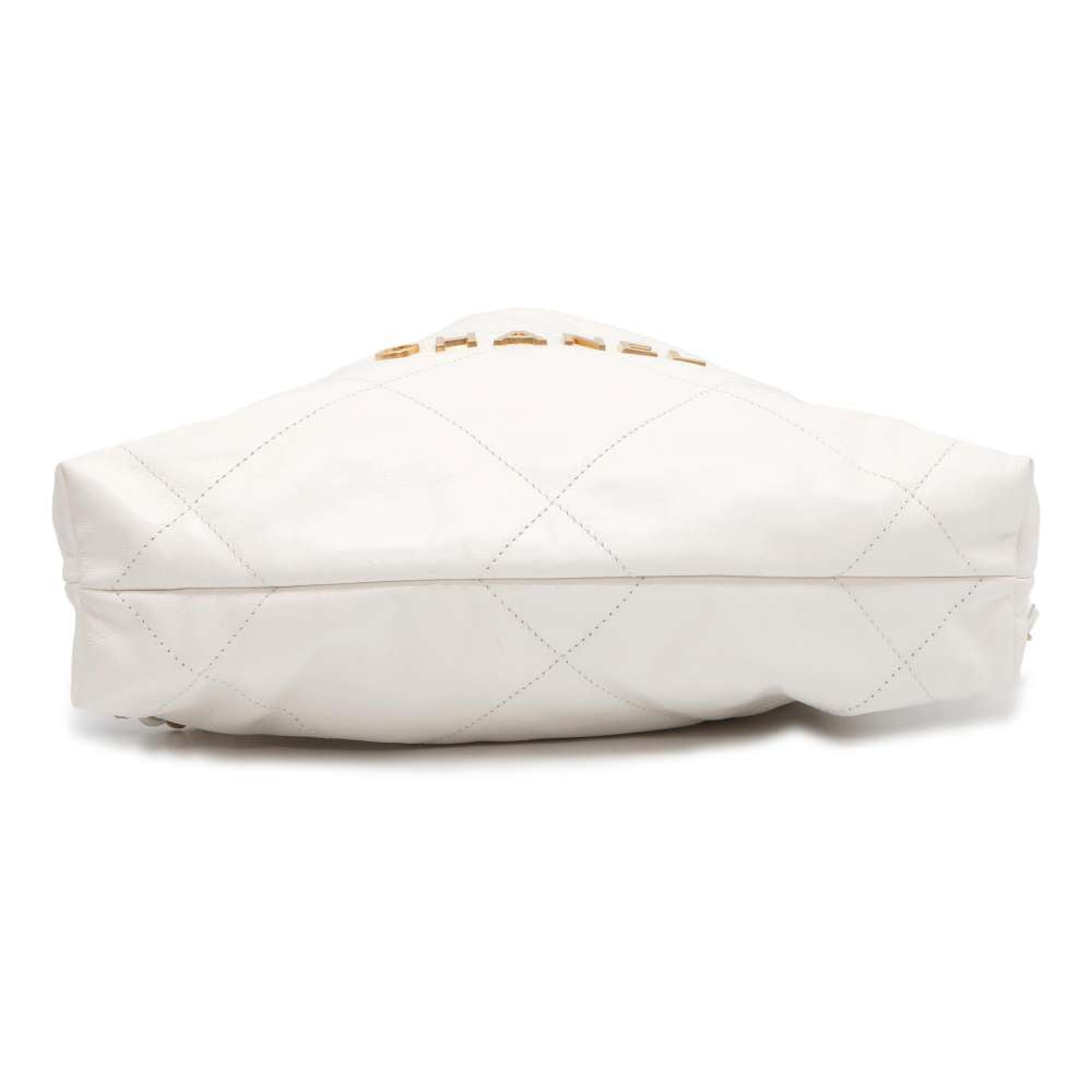 CHANEL CHANEL22 Backpack White AS3859 Calf Leather