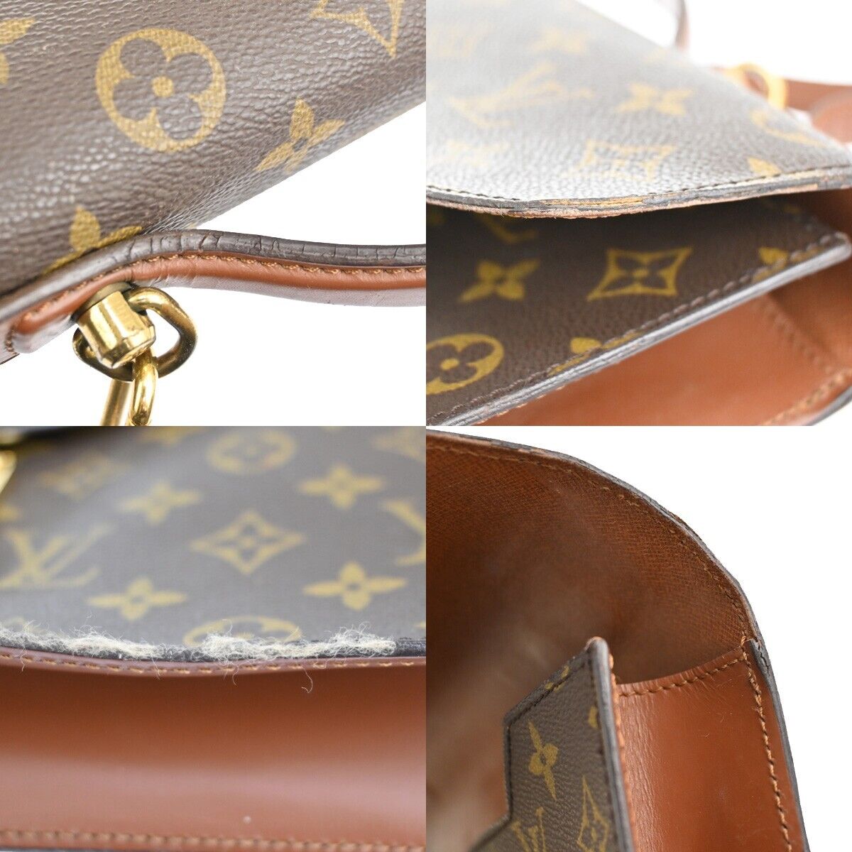 LOUIS VUITTON Porte Documents Shoulder Bag