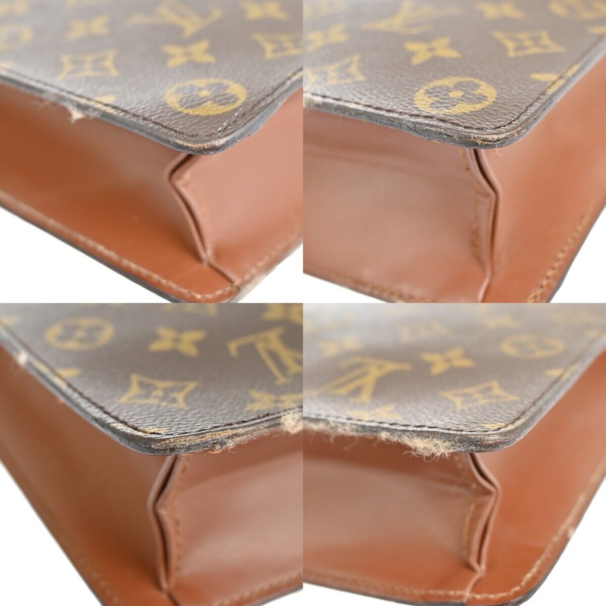 LOUIS VUITTON Porte Documents Shoulder Bag