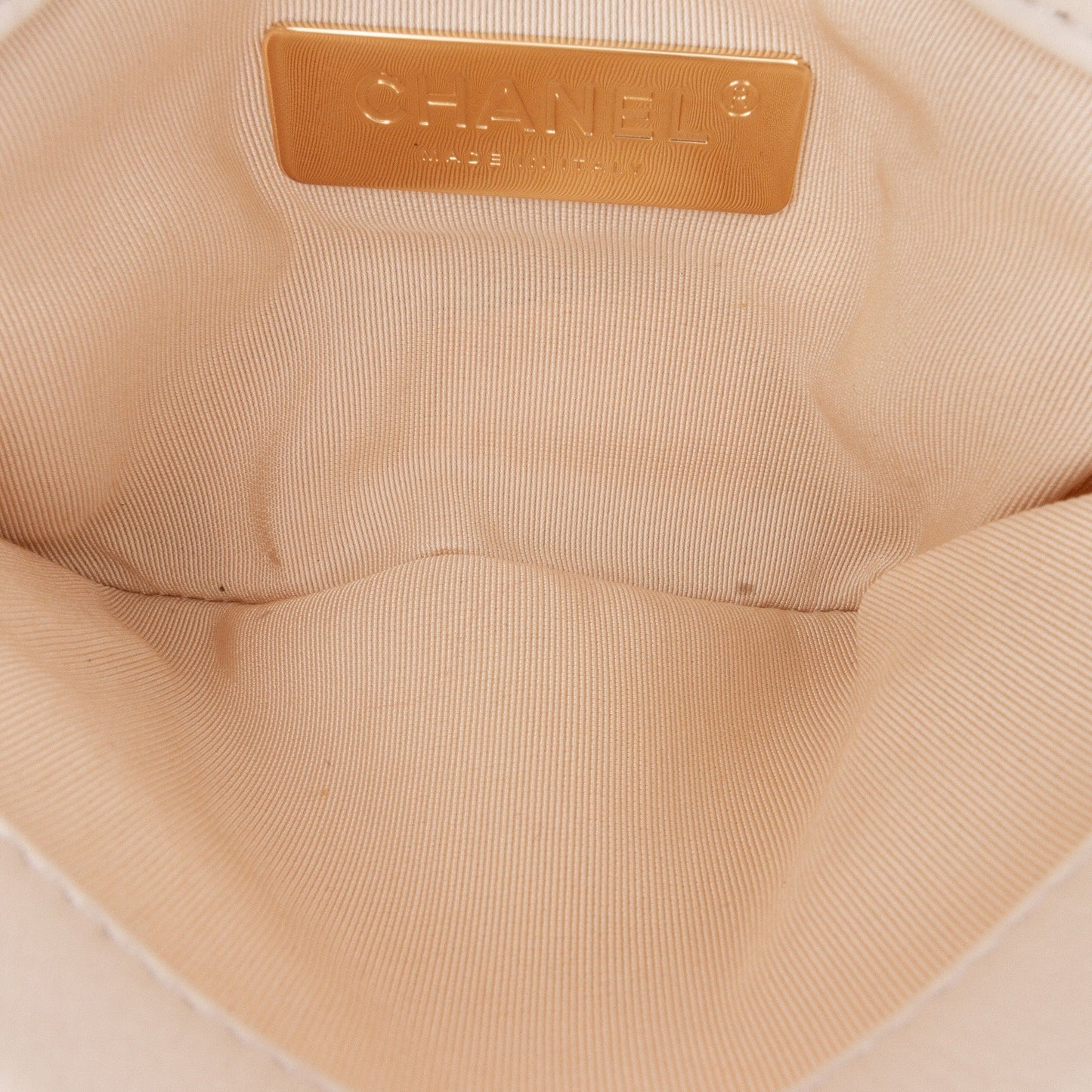 White Chanel Quilted Calfskin Pearl CC Accordion Flap Crossbody Bag