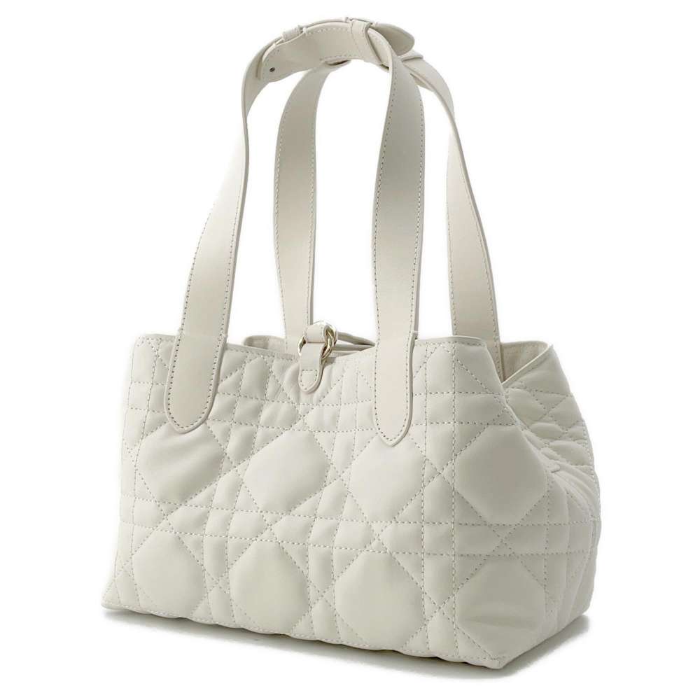 Dior To Jules Macrocannage White M2822OSHJ Calf Leather Size Small
