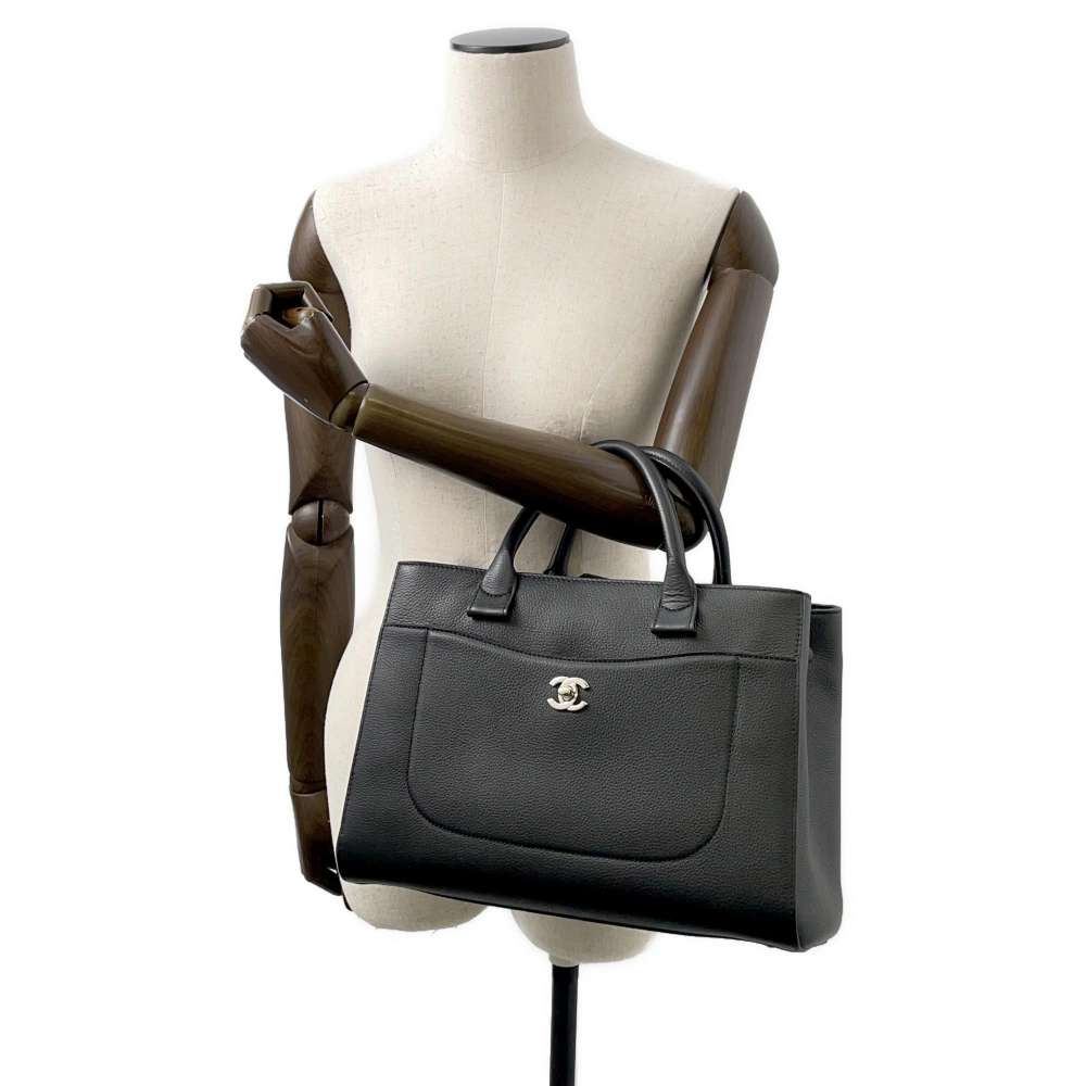 CHANEL Neo Executive Tote Black A69930 Leather