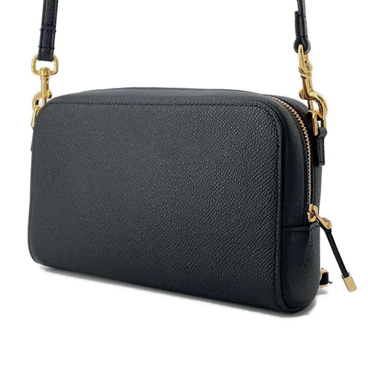 Dior Calo Double Pouch Shoulder Bag Black S7431UBAE Leather