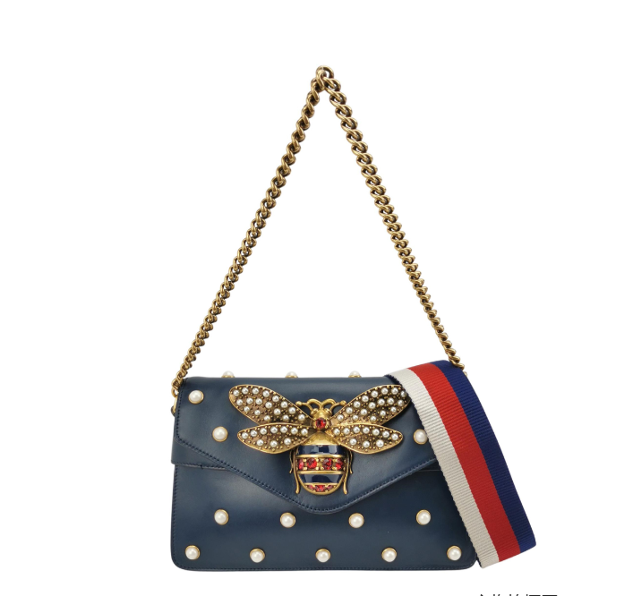Gucci Broadway bag Blue cm