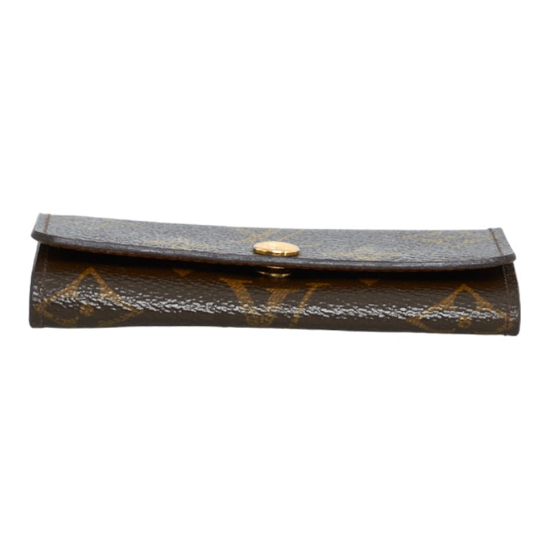 Louis Vuitton Monogram M62631 Keycase Leather Brown